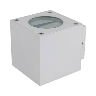 Lucande Lucande L&aacute;mpara De Pared Led Exterior jarno En Blanco Aluminio