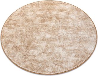 RugsX Carpet, round pozzolana beige beige round 150 cm