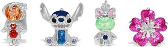 Girls Crew x Disney Lilo and Stitch Mismatched Stud Earrings in Silver at Nordstrom