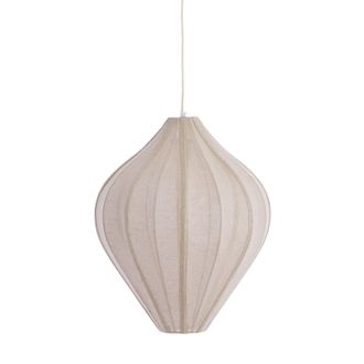 Light & Living L&aacute;mpara Colgante - Pasto - Natural - Textil - - Light&living