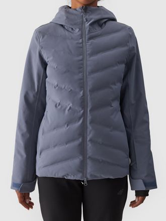4F Skijacke 4F, Damen, Gr. L (42), blau, Steppware, Obermaterial: 100% Polyester. Futter: 100% Polyester. Wattierung: 100% Polyester, unifarben, hoch ges