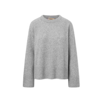 Rue De Tokyo Dames, Truien, Grijs, Maat: L Zijde