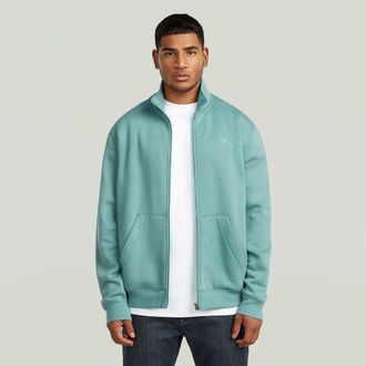 G-Star Premium Core Track Sweaterjack - Midden blauw - Heren