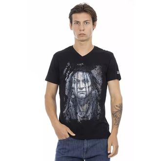 Trussardi Hombre, Camisetas, Negro, Talla: L