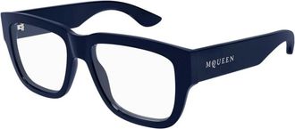 Alexander McQueen unisex, Accessoires, Blauw, Maat: 55 MM