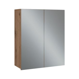 Vicco Armario Con Espejo Para Ba&ntilde;o Takumi, Artesano, 60 X 70 Cm Con 3 Compartimentos Cerrados, Vicco