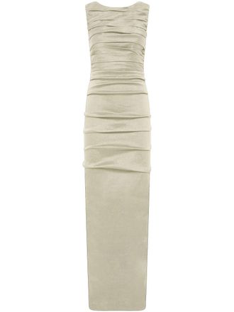 Rachel Gilbert Abito Adela lungo - Verde