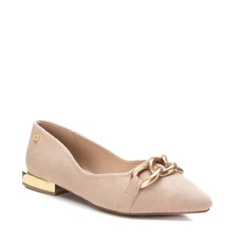Xti Womens Suede Pointed Ballet Flats 142000