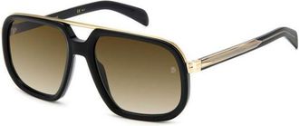 David Beckham DB 7101/S 2M2/HA Mens Sunglasses Black Size 57
