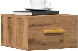 vidaXL Vidaxl - Wall-mounted Bedside Cabinets 2 pcs Artisan Oak 35x35x20 cm