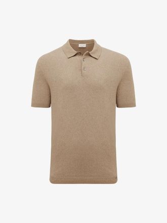 Gentiluomo Gebreide Polo | Bruin