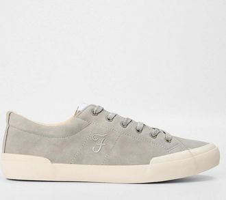 Farah Mens Dallas Vulcanised Canvas Low Top Sneakers - Grey - Size: 10 45
