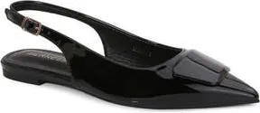 Berness Patent Slingback Strap in Black at Nordstrom Rack, Size 6.5