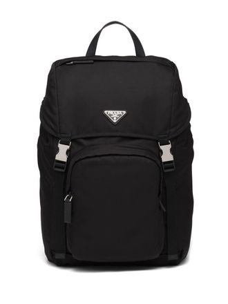 Prada Rugzak met trekkoord - Zwart