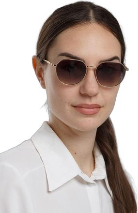 Zadig&Voltaire Unisex Sunglasses Shiny Rose Gold Metal