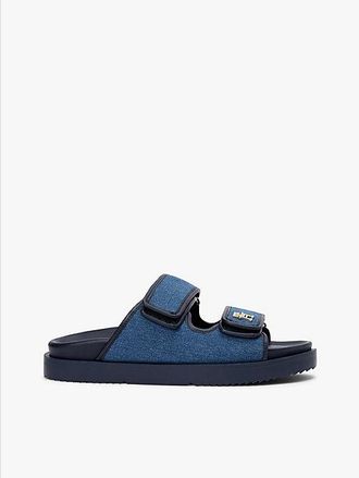 Tommy Hilfiger Denim TH Monogram Double Strap Sandals