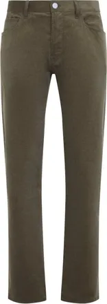 Giorgio Armani 5-Pocket Corduroy Trousers - male - Giorgio Armani - Straight Trousers - Green - W34 - Trousers