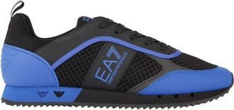 Emporio Armani Spin 001 Sneakers - Heren - Sneakers - Zwart - 46 EU - Schoenen
