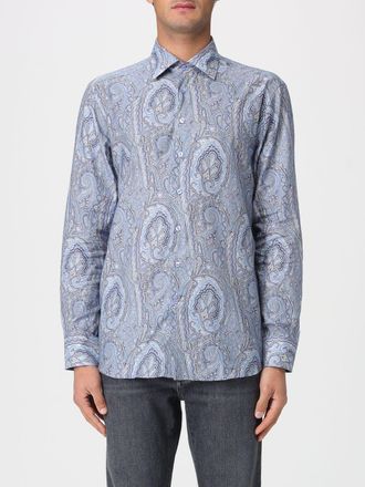 Etro Camicia Etro in cotone con stampa Paisley