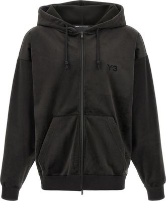 Yohji Yamamoto Sweatshirts - Heren - Vesten met rits - Zwart - XS - Hoodies & sweatvesten