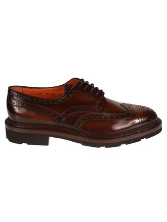 Santoni Emil Derbies Calf Leather Derby Shoes