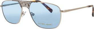 Elton John Sunglasses Blue
