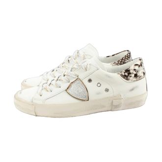 Philippe Model Sneakers, female, White, 5 UK, White Trainers for Women