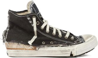 Maison Margiela Sneakers Alte Con Effetto Vissuto-Donna