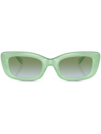 Coach Occhiali da sole rettangolari - Verde