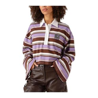 Refined Department Muse Sweater - Dames - Polos - Veelkleurig - L - Katoen - Tops
