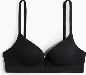 H&M Seamless Super-Push-up-BH - Schwarz