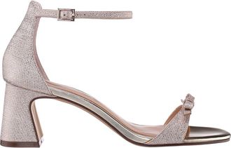 Nina Bia Ankle Strap Sandal in Platino at Nordstrom, Size 5.5