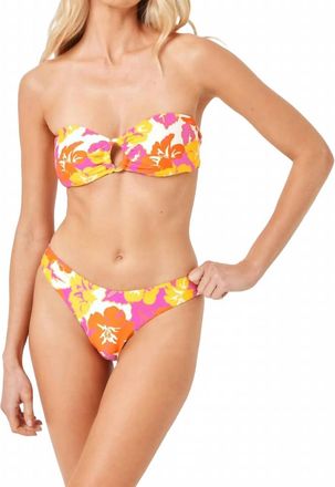 L*Space Rocky Classic Bikini Bottom In Bliss And Blossom