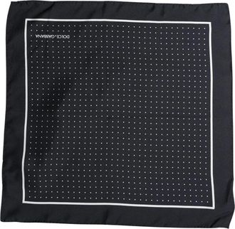 Dolce & Gabbana Pa&ntilde;uelo de Bolsillo - Accessories - Hombre - Negro - ONE SIZE