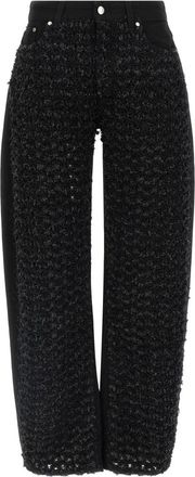 Stella McCartney Loose-fit Jeans - Dames - Loose Fit Jeans - Zwart - W25 - Katoen - Jeans