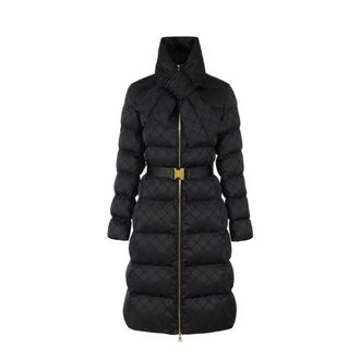 Elisabetta Franchi Mujer, Abrigos, Negro, Talla: M