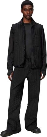 Rains Heren Banja Liner gewatteerd vest (Zwart)