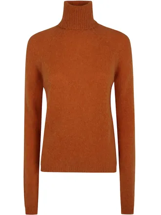 base Sweater Turtle Neck B8451.034 024 Orange