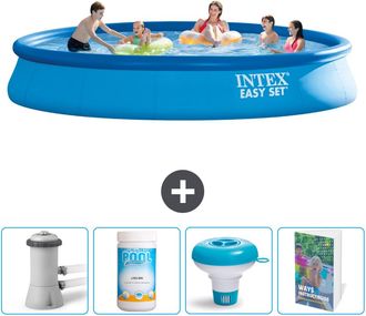 Intex Piscina Easy Set Redonda - 457x84 Cm - 7-piezas Scb104