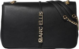Marc Ellis Joelle Macro LT - Dames - Schoudertassen - Zwart - ONE Size - Polyester - Tassen