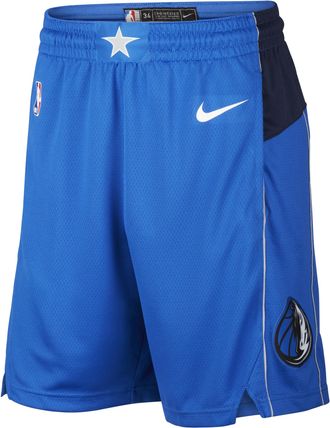 Nike Dallas Mavericks Icon Edition Nike Mens NBA Swingman Shorts in Blue | AJ5599-480