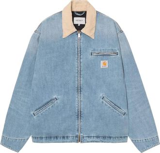 Carhartt Work in Progress OG Detroit Jacket - Heren - Spijkerjassen - Blauw - L - Katoen - Jassen