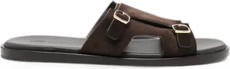 Santoni Hombre, Zapatos, Marr&oacute;n, Talla: 42 EU