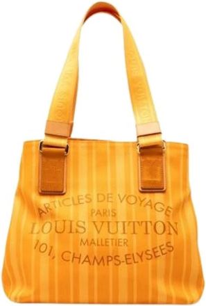 Louis Vuitton Pre-owned Tote Bags, female, Yellow, Size: ONE SIZE Pre-owned Vintage Tote Bag