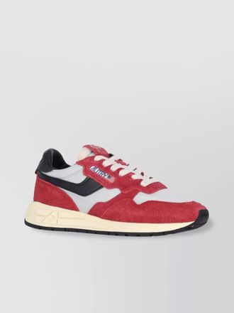 Autry low top sneakers with rubber sole and suede panels