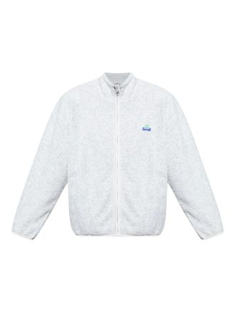 American Vintage fleece zip-up jacket - Grey