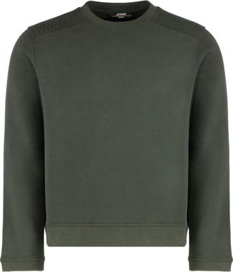 K-Way Green Crew Neck Sweatshirts