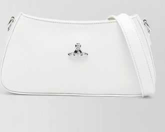 Vivienne Westwood crossbody bag adjustable strap silver tone hardware
