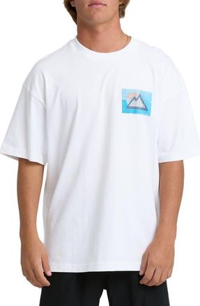 Billabong Moments Adventure Division OG Fit Cotton Graphic T-Shirt in White at Nordstrom, Size Xx-Large