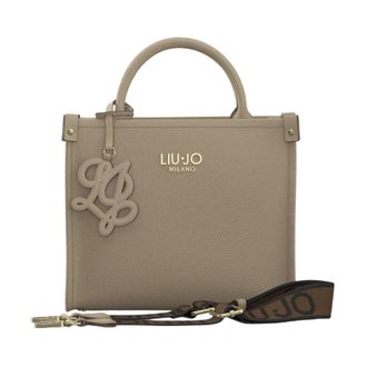 Liu Jo Tote Bags - Dames - Tassen - Beige - Maat: ONE Size Poliester